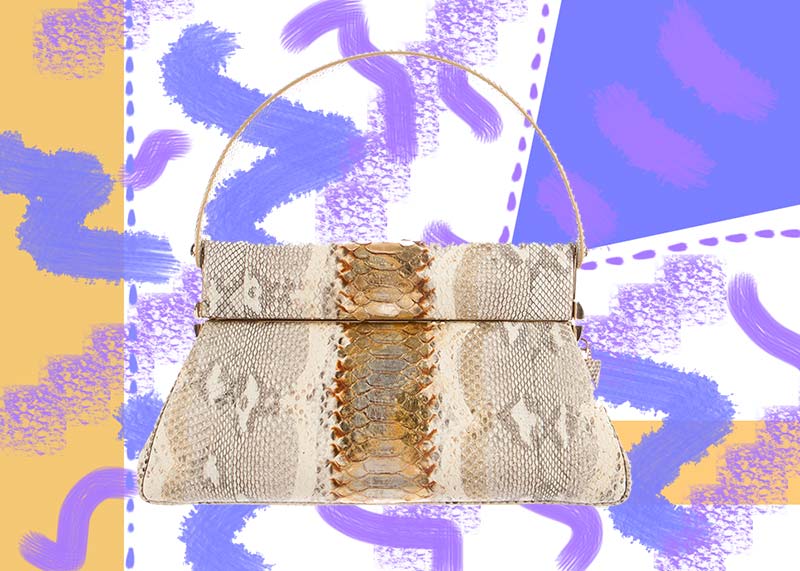 Best Dior Handbags of All Time: Dior Babe Python Frame