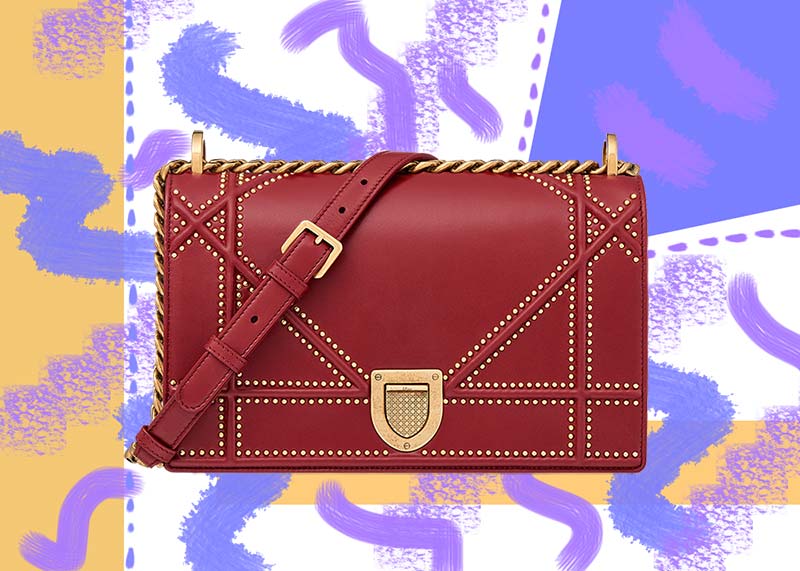 Best Dior Handbags of All Time: Dior Diorama Bag