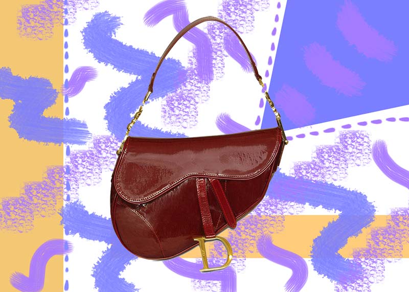 Best Dior Handbags of All Time: Dior Saddle Bag