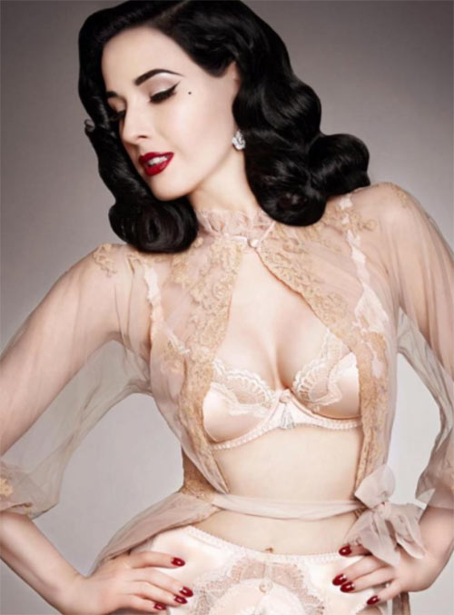 Best Lingerie Models of All Time: Dita von Teese