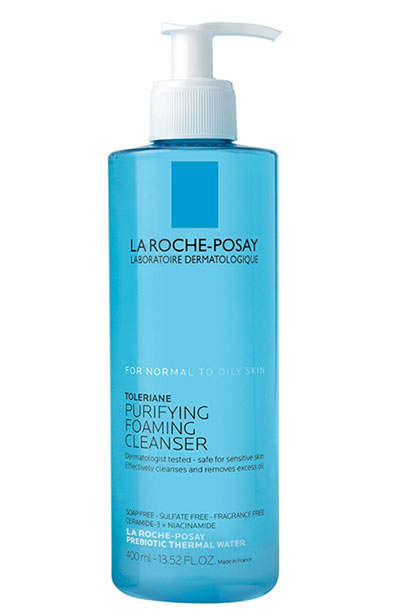 Best Skin Care Products for Pregnant Women: La Roche Posay Toleraine Purifying Foaming Cleanser