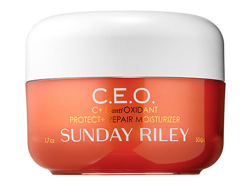 Best Skin Care Products for Pregnant Women: Sunday Riley C.E.O. C+E Antioxidant Repair + Protect Moisturizer