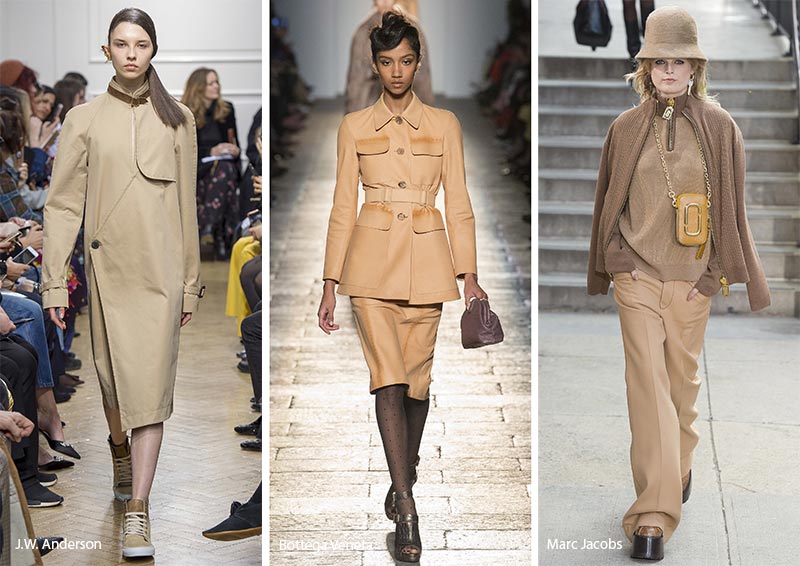 Fall/ Winter 2017-2018 Color Trends: '70s Camel