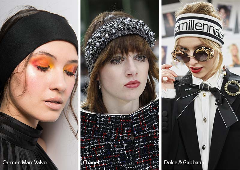 Fall/ Winter 2017-2018 Hair Accessory Trends: Stretchy Fabric Headbands