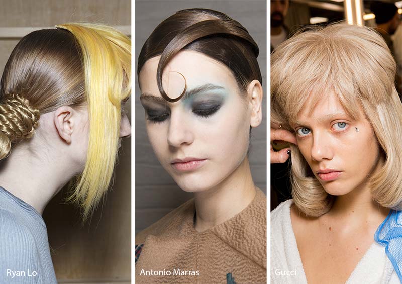 Fall/ Winter 2017-2018 Hairstyle Trends: Architectural Hairstyles