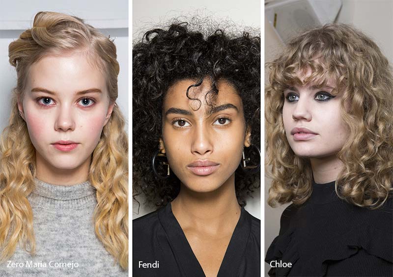 Fall/ Winter 2017-2018 Hairstyle Trends: Naturally Curly Hair