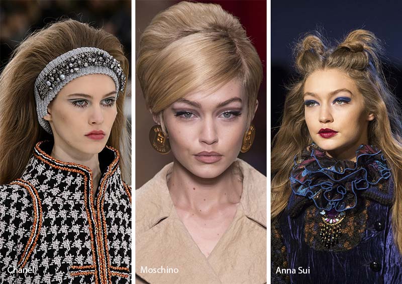 Fall/ Winter 2017-2018 Hairstyle Trends: Voluminous '60s 'Dos