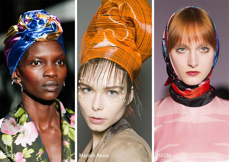 Fall/ Winter 2017-2018 Hat Trends: Headscarves