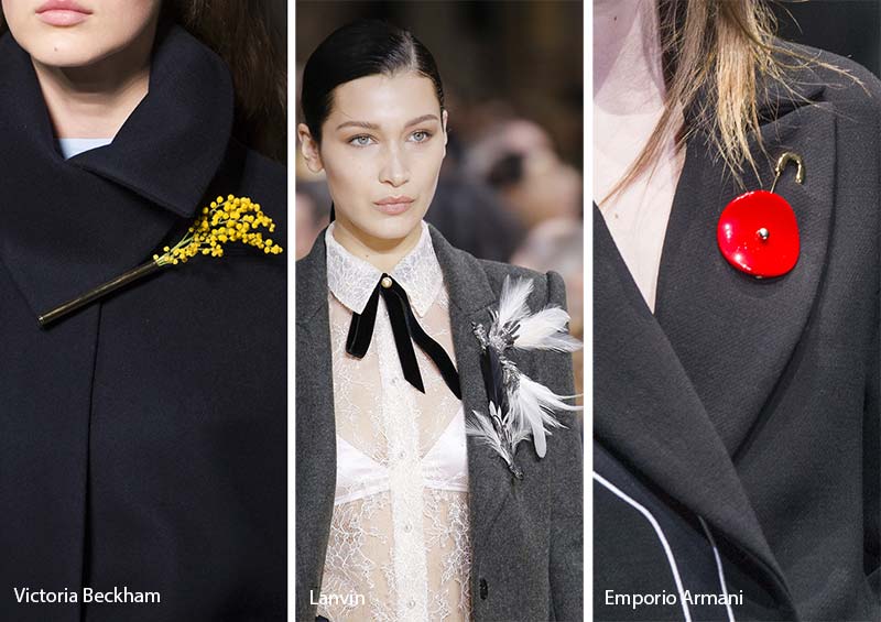 Fall/ Winter 2017-2018 Jewelry Trends: Brooches & Pins