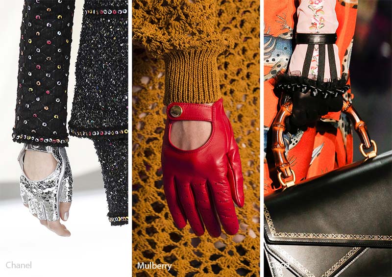 Fall/ Winter 2017-2018 Accessory Trends: Cutout Gloves