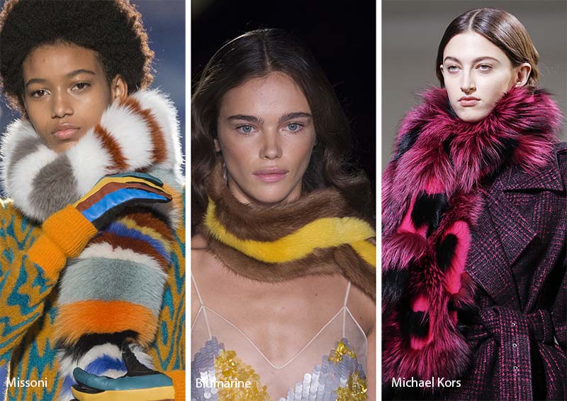 Fall/ Winter 2017-2018 Accessory Trends: Fur Stoles and Scarves