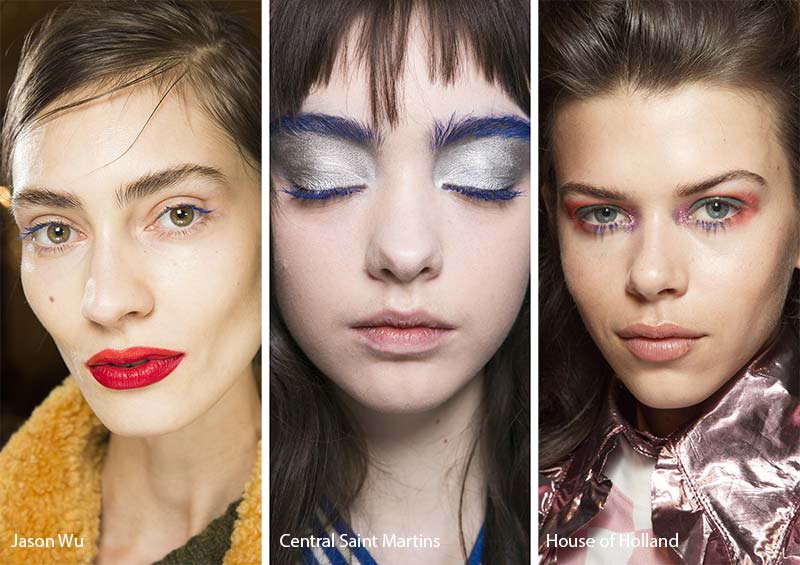 Fall/ Winter 2017-2018 Makeup Trends: Colorful Mascara