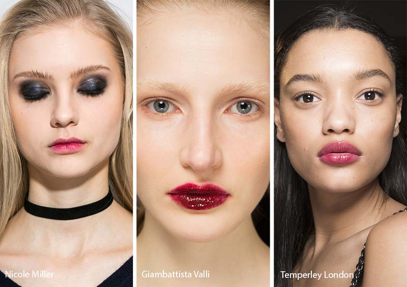 Fall/ Winter 2017-2018 Makeup Trends: Messy Lipstick