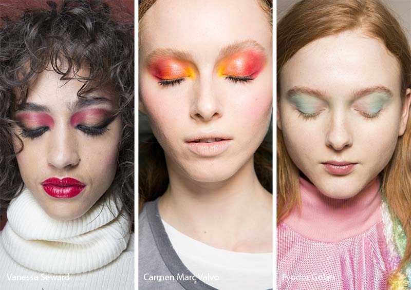 Fall/ Winter 2017-2018 Makeup Trends: Sunset Eye Makeup