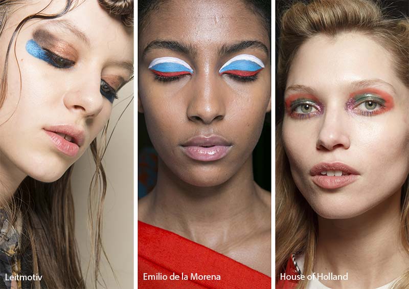Fall/ Winter 2017-2018 Makeup Trends: Tricolor Eye Makeup
