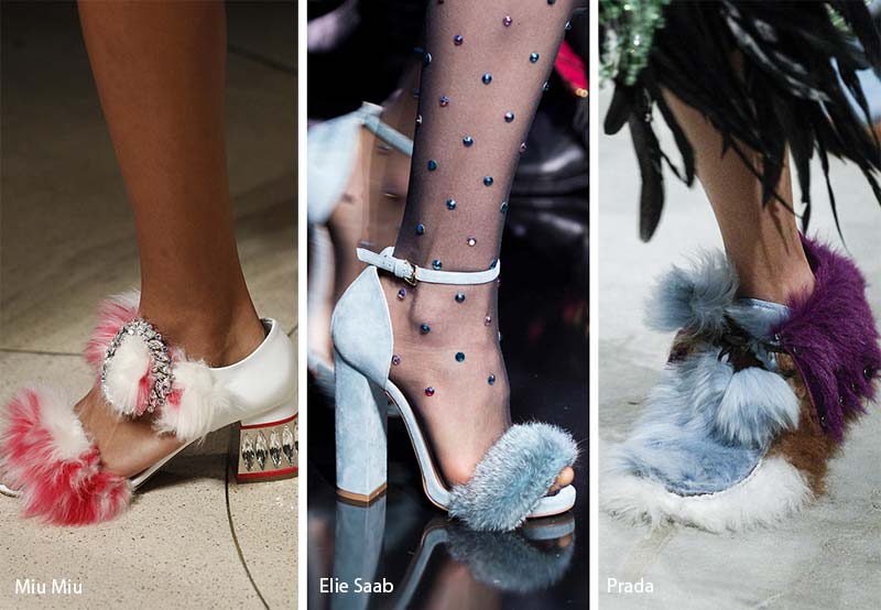 Fall/ Winter 2017-2018 Shoe Trends: Fur Shoes & Boots