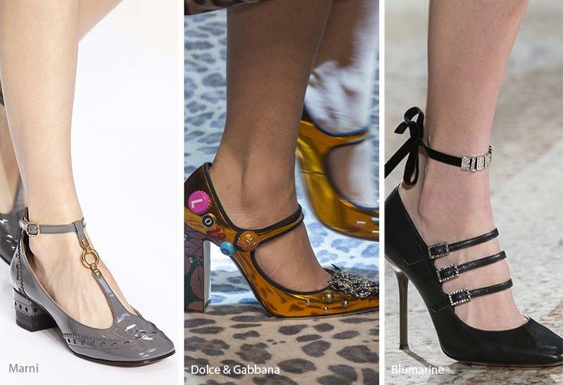 Fall/ Winter 2017-2018 Shoe Trends: Modern Mary Jane Shoes