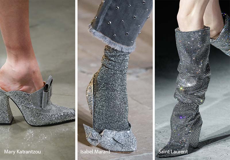 Fall/ Winter 2017-2018 Shoe Trends: Sparkling Shoes & Boots
