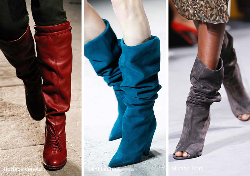 Fall/ Winter 2017-2018 Shoe Trends: Slouchy Boots