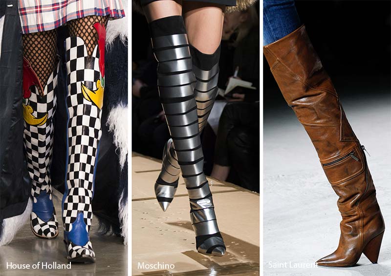 Fall/ Winter 2017-2018 Shoe Trends: Thigh-High Boots