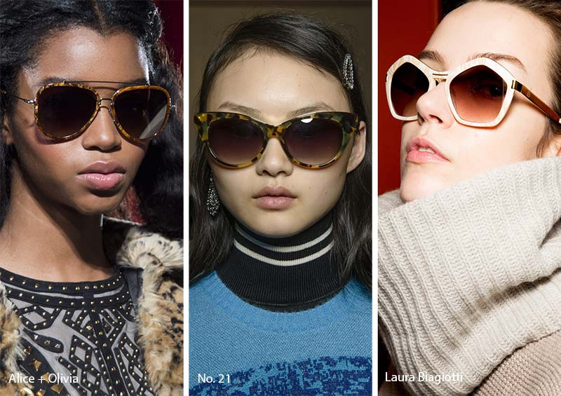 Fall/ Winter 2017-2018 Sunglasses Trends: Sunglasses with Marble Frames