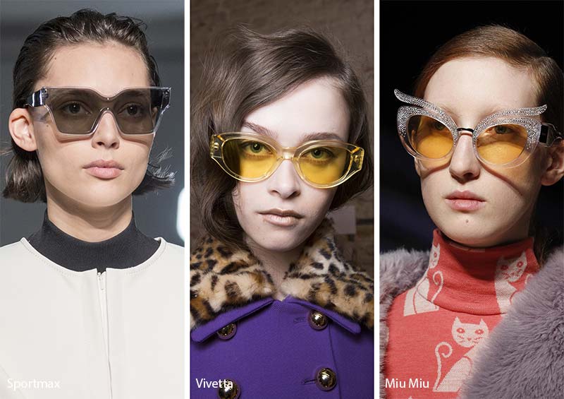 Fall/ Winter 2017-2018 Sunglasses Trends: Sunglasses with Translucent Frames