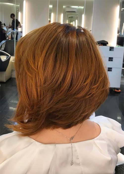 Haircuts & Hairstyles for Women Over 50: Sun-Kissed Red Hair