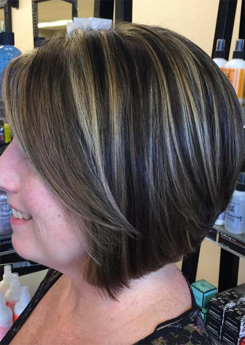 Haircuts & Hairstyles for Women Over 50: Rainbow Streaks