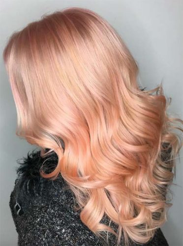 67 Pretty Peach Hair Color Ideas To Embrace In 2022 Glowsly