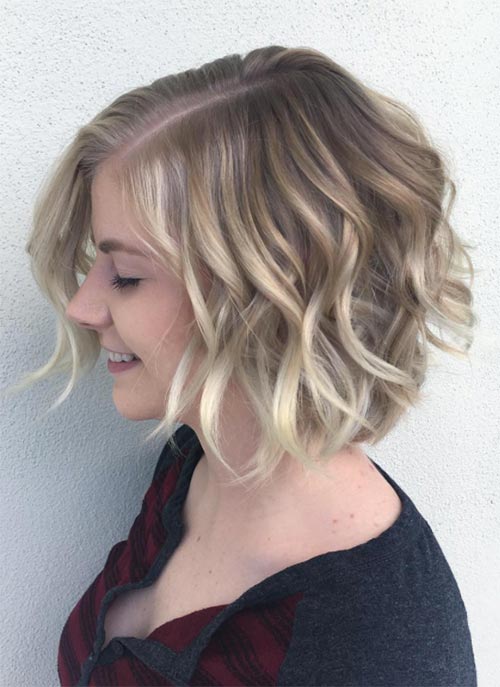 Short Curly Hairstyles: Curly Bob
