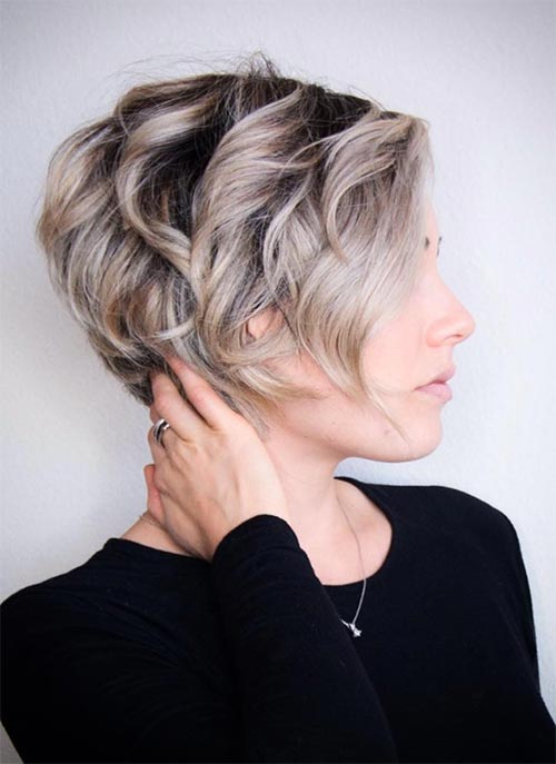 Short Curly Hairstyles: Curly Pixie