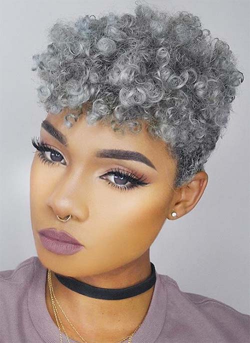 Lovely Short Curly Hairstyles Ideas