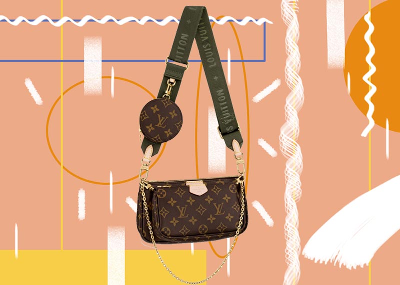 Most Iconic Designer Handbags: Louis Vuitton Multi Pochette Bag