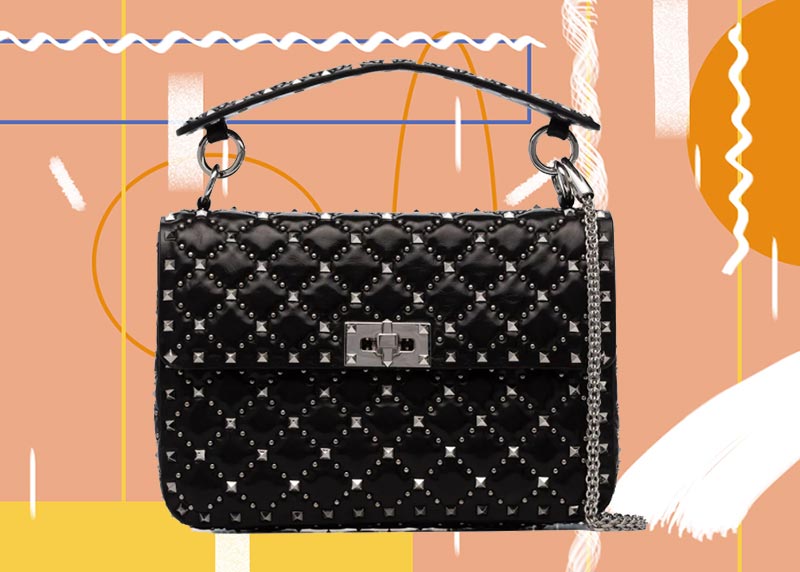 Most Iconic Designer Handbags: Valentino Garavani Rockstud Spike
