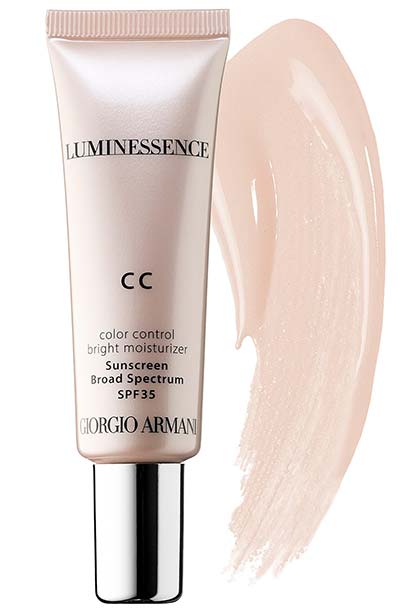Best CC Creams: Giorgio Armani Beauty Luminessence CC Color Control Bright Moisturizer SPF 35