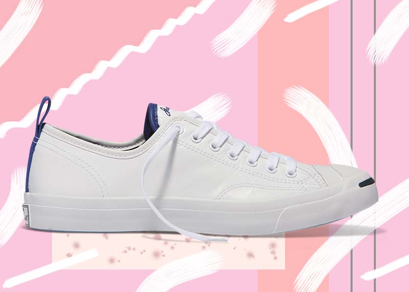 Best Converse Shoes for Women of All Time: Converse Jack Purcell Tumbled Leather Low Top Sneakers