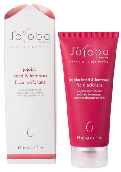 Best EE Creams: The Jojoba Company Jojoba Bead & Bamboo Facial Exfoliant