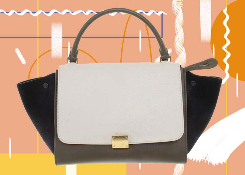 Most Iconic Designer Handbags: Celine Trapeze Bag