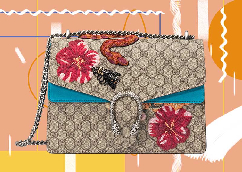 Most Iconic Designer Handbags: Gucci Dionysus Bag