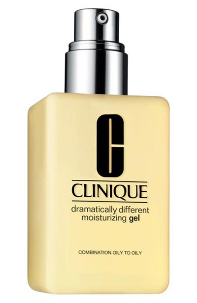 Best Face Moisturizers for Normal or Combination Skin Types: Clinique Dramatically Different Moisturizing Gel