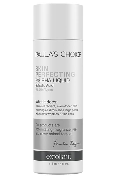 Best Face Moisturizers for Oily Skin: Paula’s Choice Skin Perfecting 2% Lotion Exfoliant