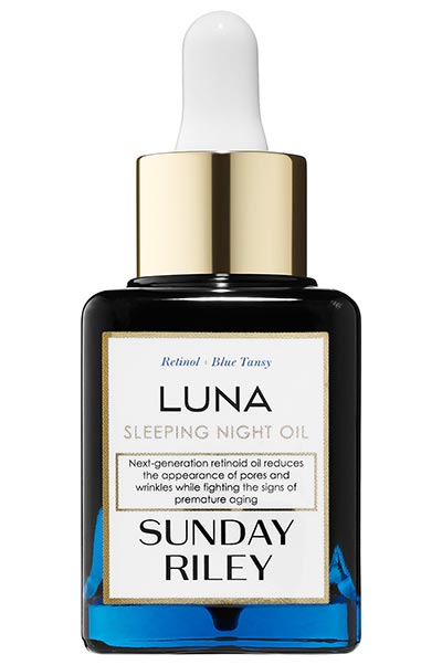 Best Retinol Products For Sensitive Skin: Sunday Riley Luna Sleeping Night Oil