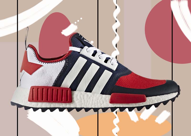 Best Women's Sneakers Of All Time: White Mountaineering x Adidas NMD Trail Sneakers