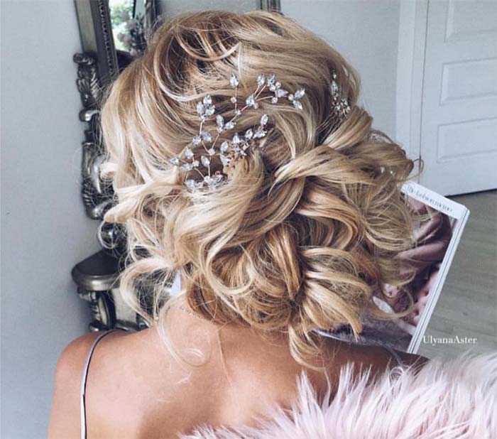 Bridal/ Wedding Updos Hairstyles: Full Twisted Bridal Updo