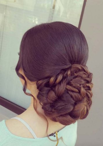 53 Swanky Wedding Updos in 2022 for Every Bride-To-Be - Glowsly