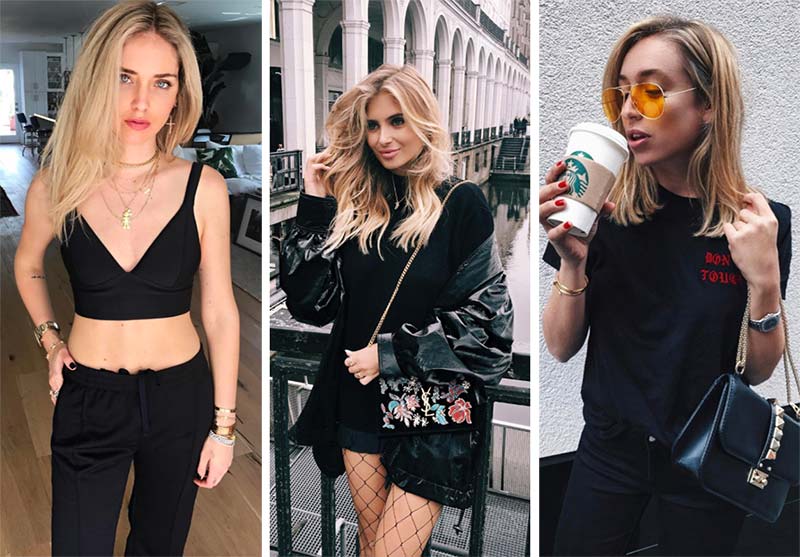 Fashion Tips for Blondes: What Colors Look Good On Blondes: Black