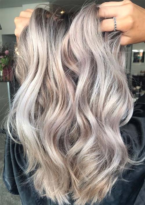 Balayage Hair Trend: Balayage Hair Colors & Balayage Highlights: Multi Metal Balayage