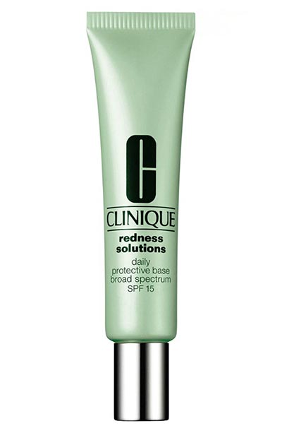 Best Color Correcting Makeup Primers: Clinique Redness Solutions Protective Base SPF 15