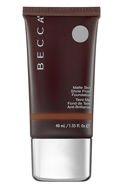 Best Foundations for Dark Skin Tones: BECCA Ever-Matte Shine Proof Foundation