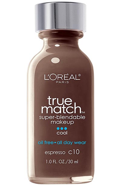 Best Foundations for Dark Skin Tones: L’Oreal Paris True Match Super Blendable Makeup